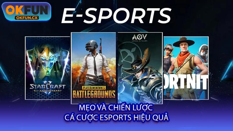Mẹo Và Chiến Lược Cá Cược Esports Hiệu Quả